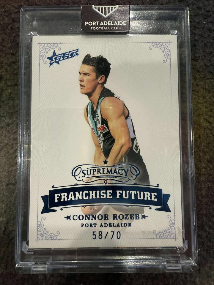 Connor Rozee Port Adelaide 2024 Supremacy FRANCHISE FUTURE 58/70