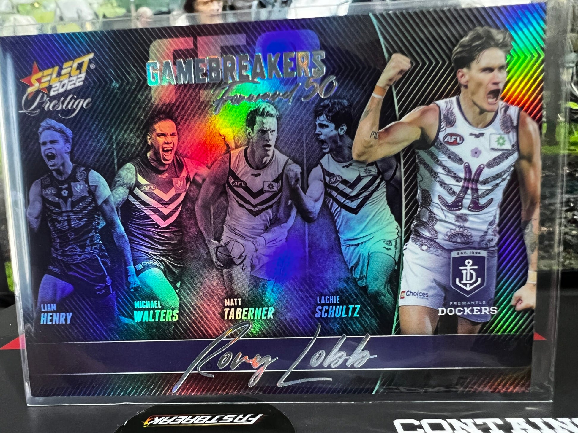 Rory Lobb - Fremantle - 2022 - Footy Stars Prestige - Gamebreakers - 662/750