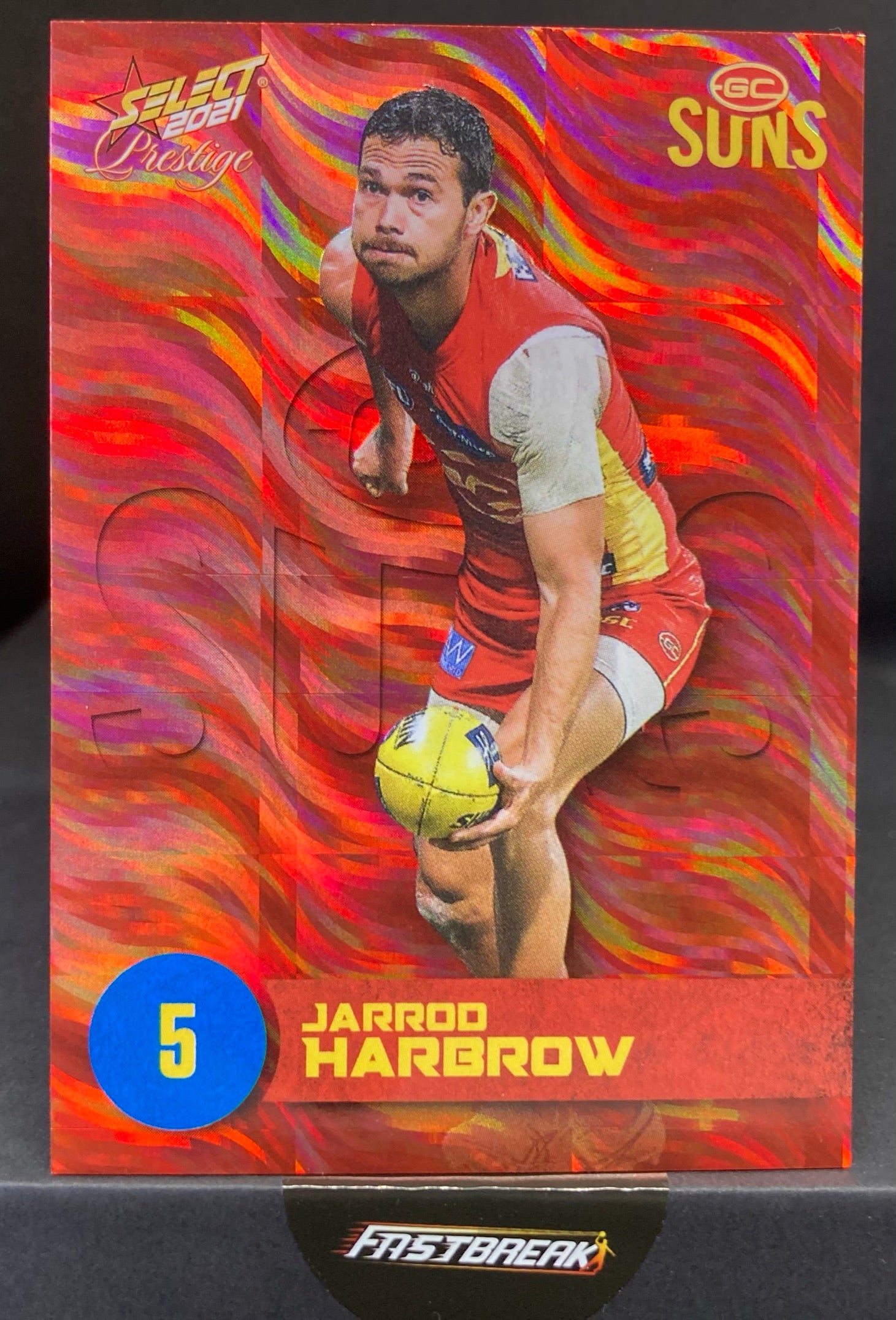 Jarrod Harbrow - Gold Coast - 2021 - FS Prestige - Red Paralell - 200/210