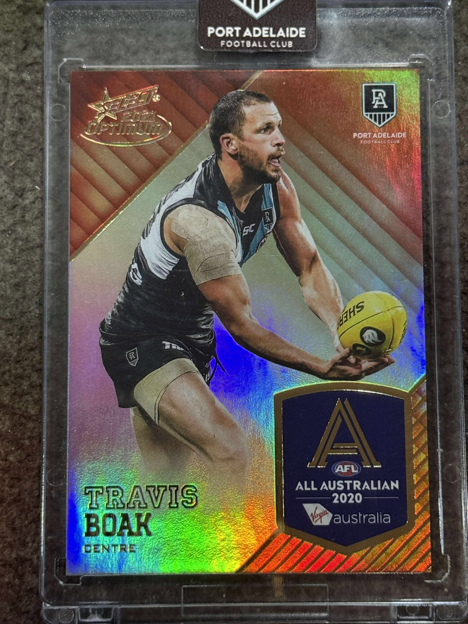 Travis Boak Port Adelaide 2021 Optimum All Australian 02/85