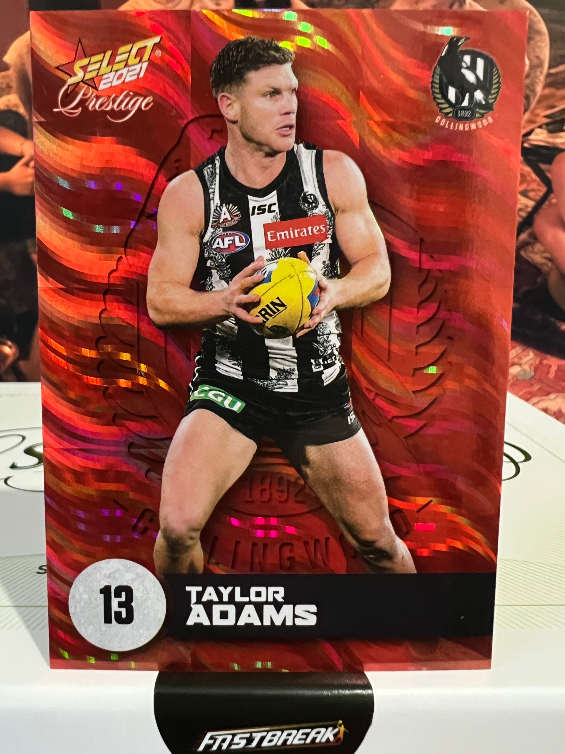 Taylor Adams - Collingwood - 2021 - Prestige - Red Paralell - 119/210