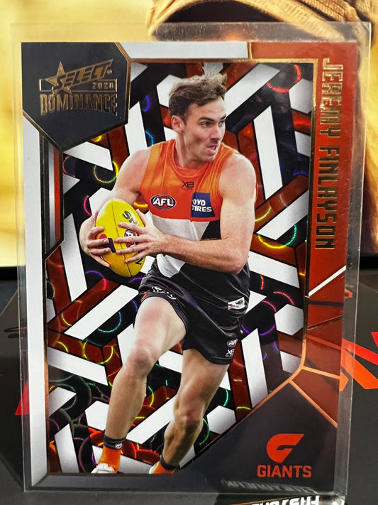 Jeremy Finlayson - GWS - 2020 - Dominance - Holofoil - 335/350