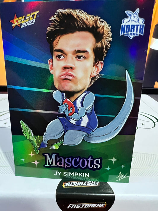 Jy Simpkin - North Melbourne - 2023 - Footy Stars - Mascots -