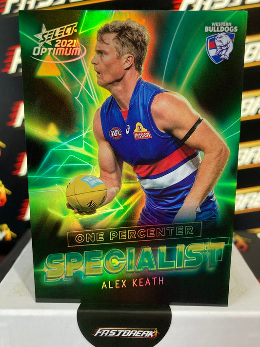 Alex Keath - Western Bulldogs - 2021 - Optimum - Specialist - 27/80