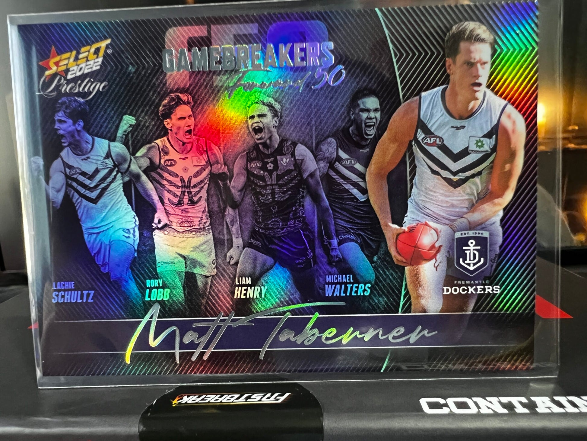 Matt Taberner - Fremantle - 2022 - Footy Stars Prestige - Gamebreakers - 342/750