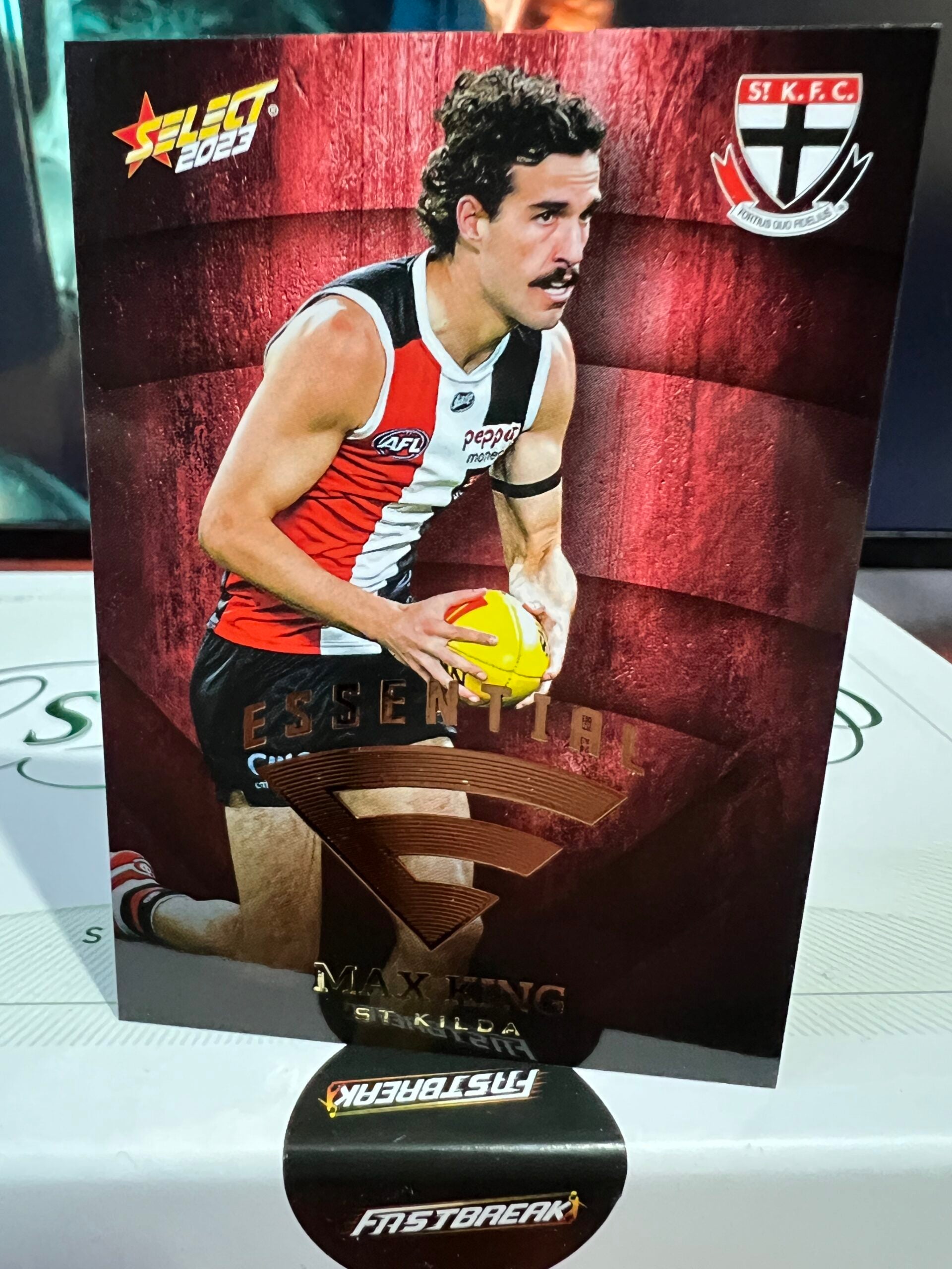 Max King - St Kilda - 2023 - Footy Stars - Essential -