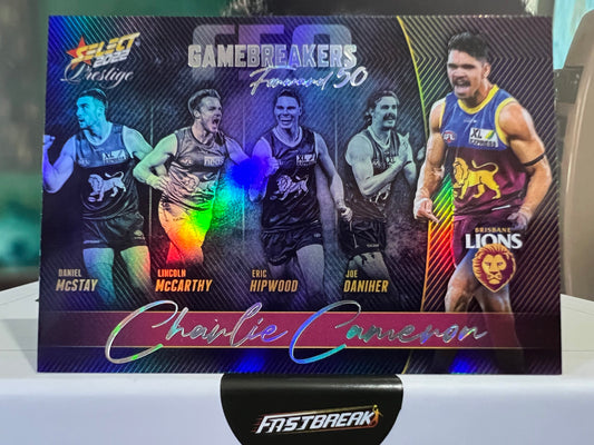 Charlie Cameron - Brisbane - 2022 - Prestige - Gamebreakers - 511/750
