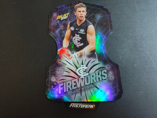 Marc Murphy - Carlton - 2020 - Footy Stars - Fireworks - 15/210