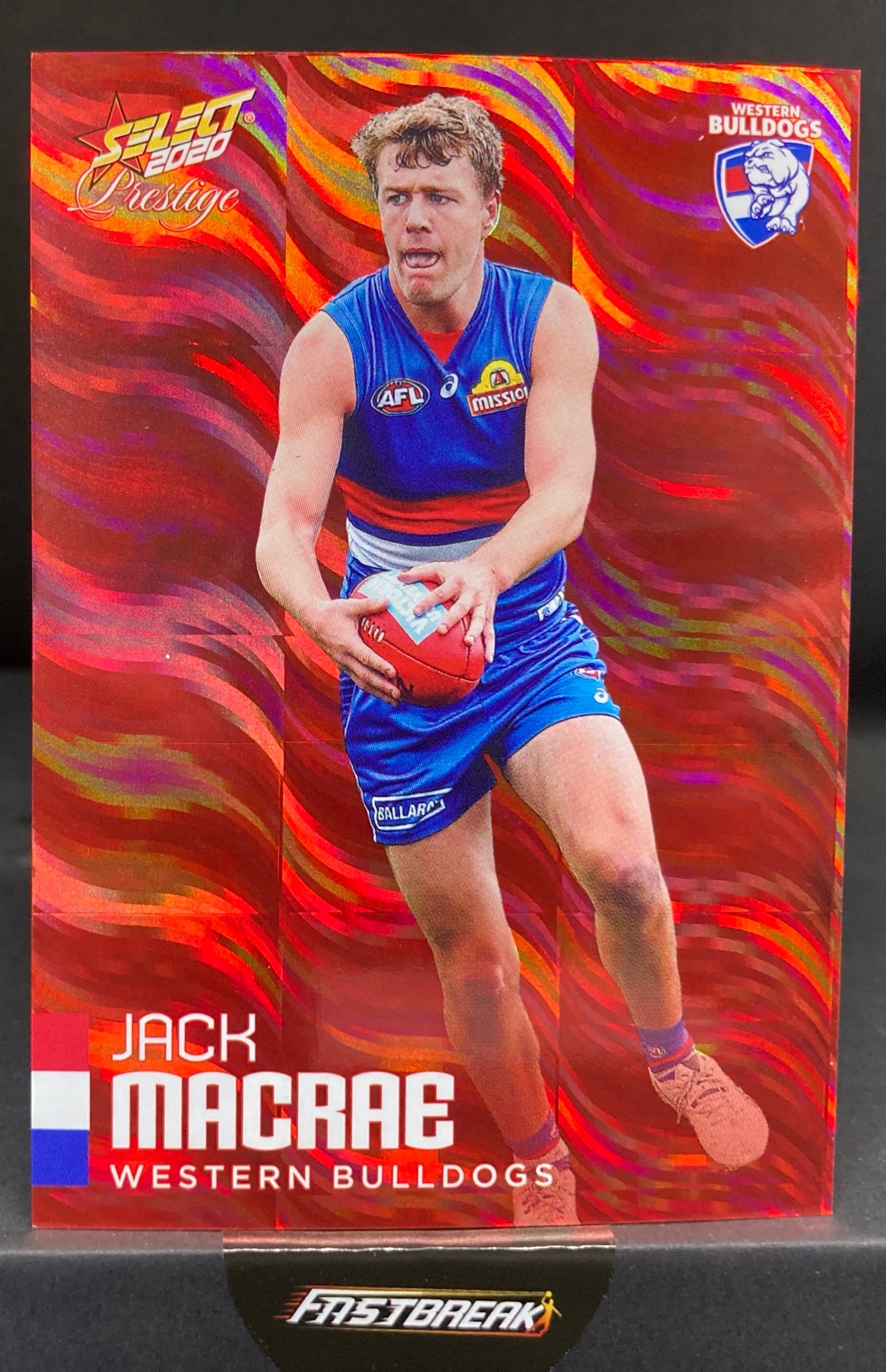 Jack Macrae - Western Bulldogs - 2020 - FS Prestige - Red Paralell - 102/170