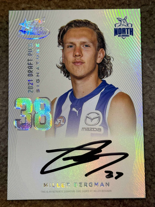Miller Bergman North Melbourne 2022 Optimum DPS Platinum 36/40