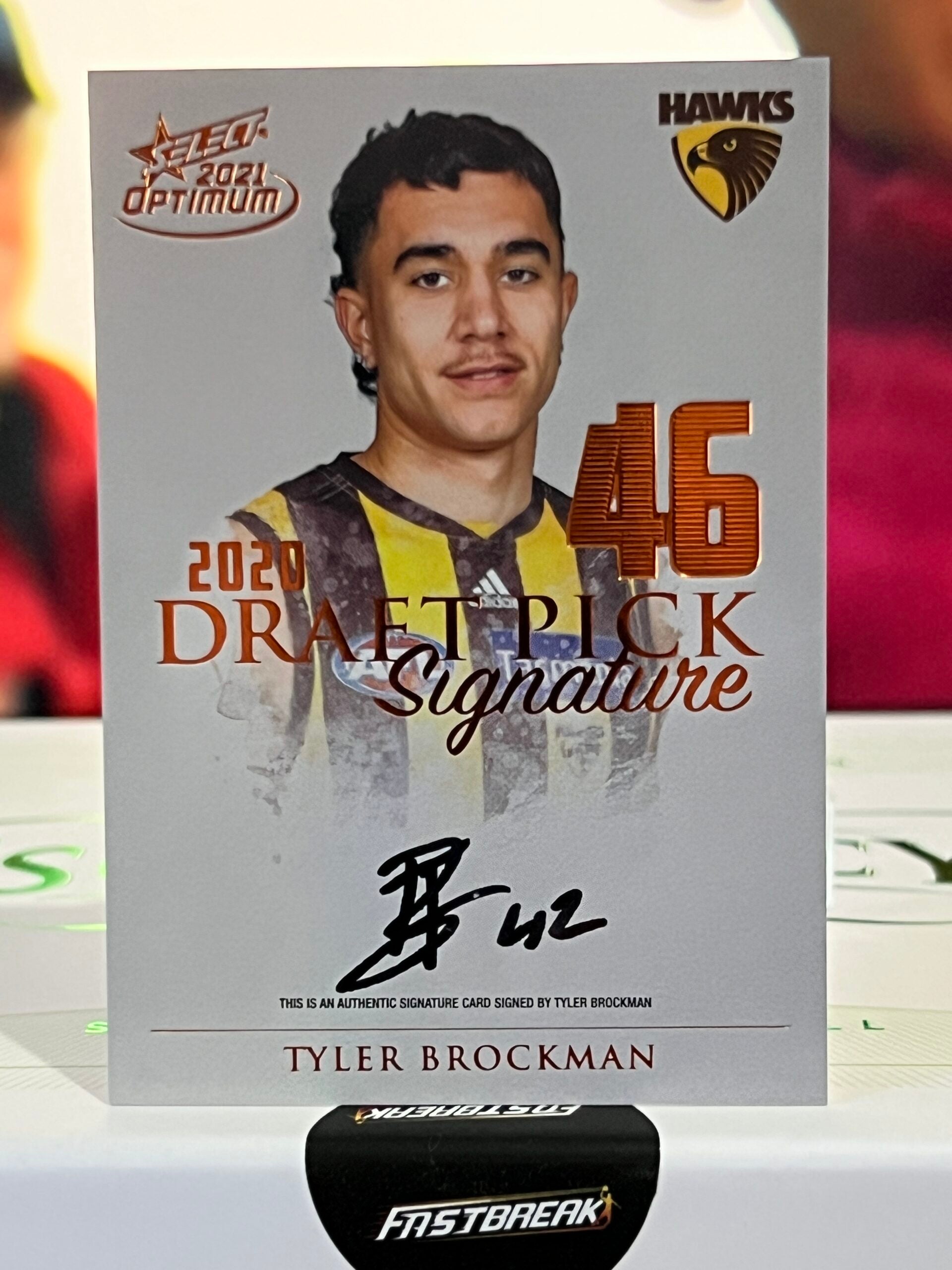 Tyler Brockman - Hawthorn - 2021 - Optimum - Copper DPS - 154/170