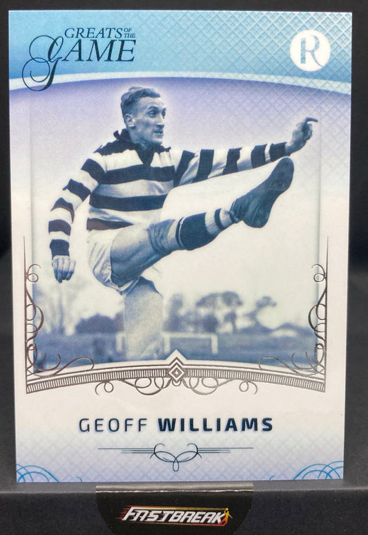 Geoff Williams - Geelong - 2017 - Greats Of The Game - Base -