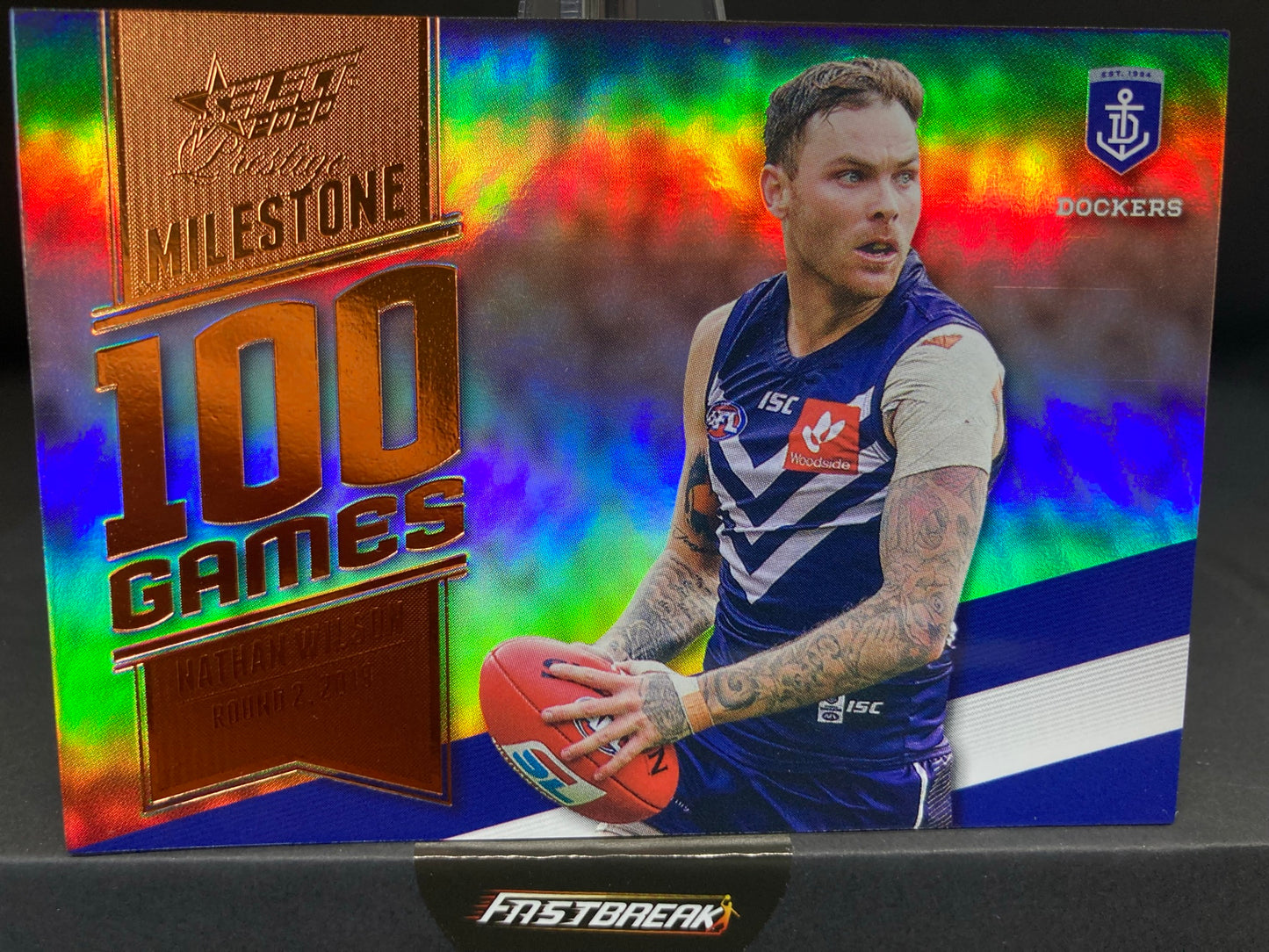 Nathan Wilson - Fremantle - 2020 - FS Prestige - Milestone Games - 187/200