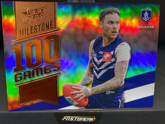 Nathan Wilson - Fremantle - 2020 - FS Prestige - Milestone Games - 187/200