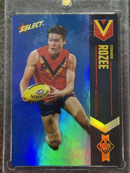 Connor Rozee Pt Adelaide 2017 Future Force Blue Paralell 94/110