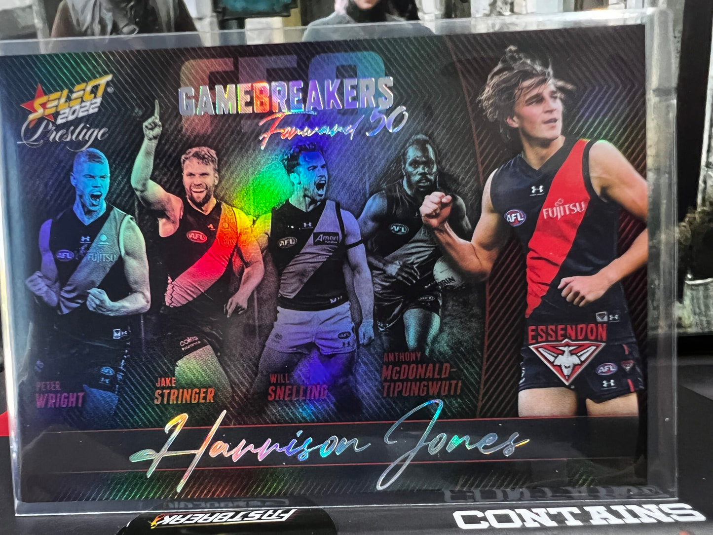Harrison Jones - Essendon - 2022 - Footy Stars Prestige - Gamebreakers - 222/750
