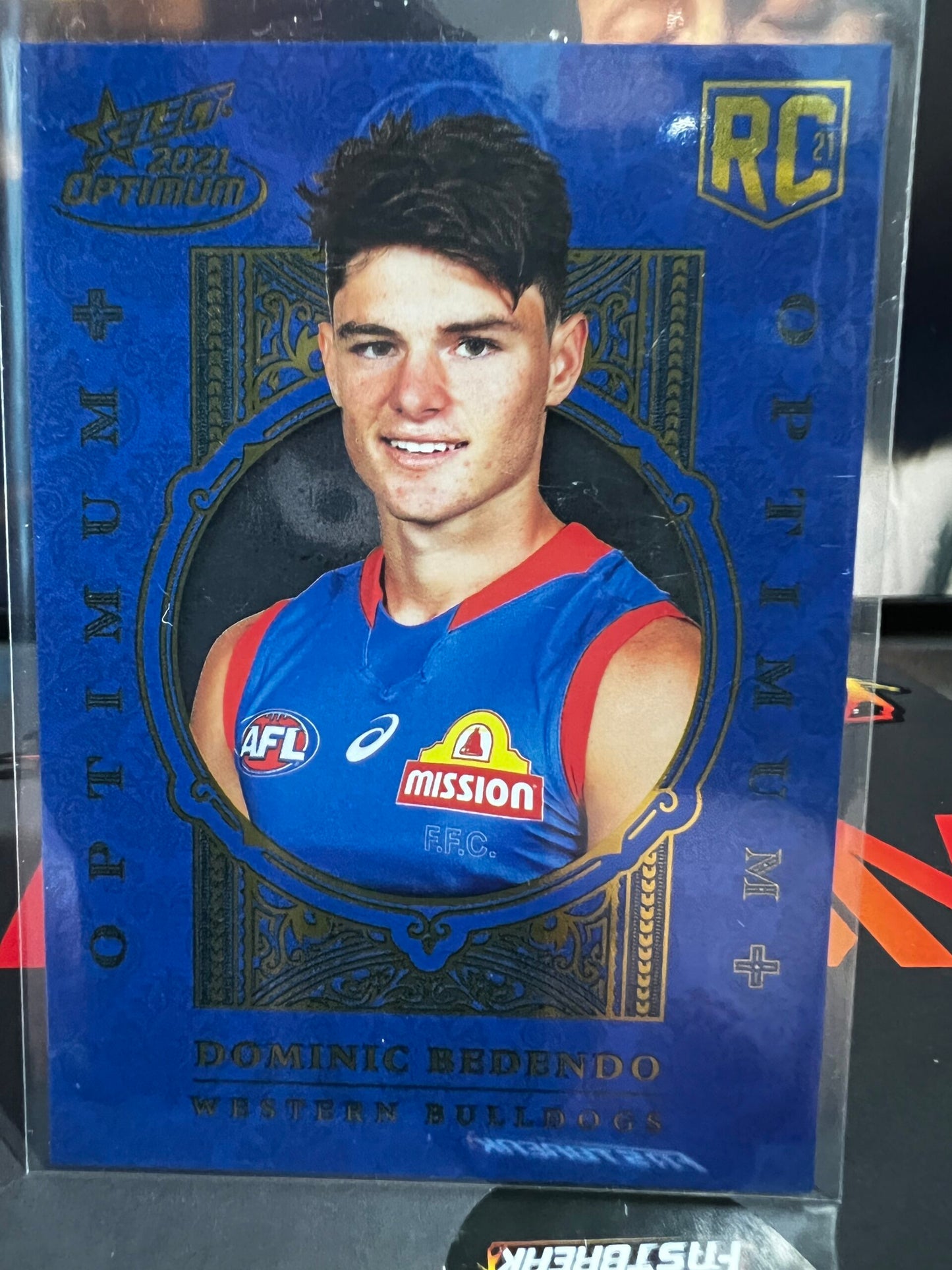 Dominic Bedendo - Western Bulldogs - 2021 - Optimum - Optimum RC + - 442/455