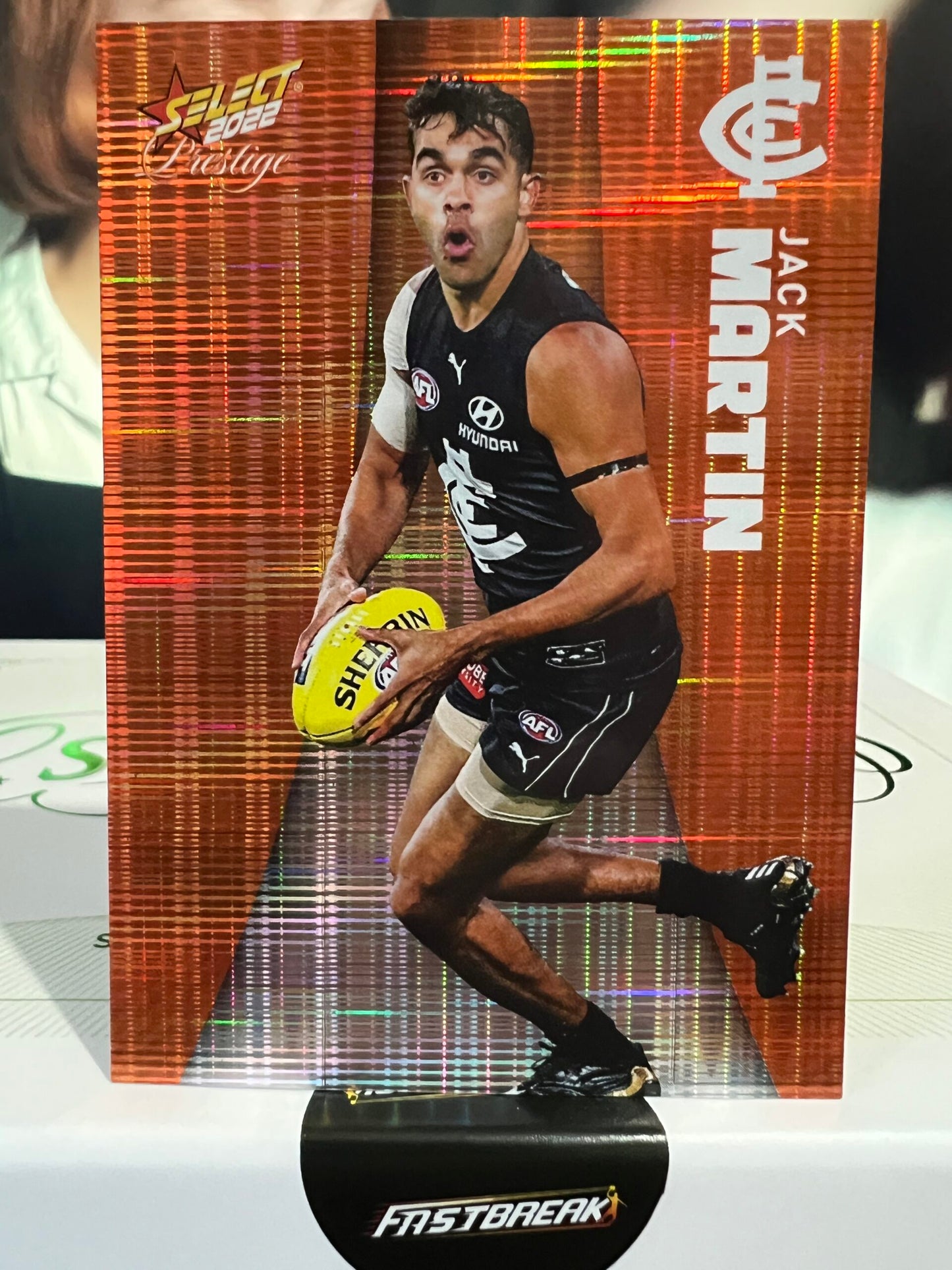 Jack Martin - Carlton - 2022 - Prestige - Orange Paralell - 194/210