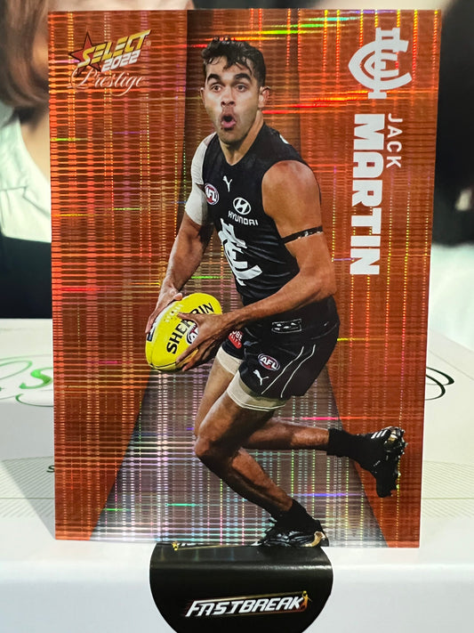Jack Martin - Carlton - 2022 - Prestige - Orange Paralell - 194/210