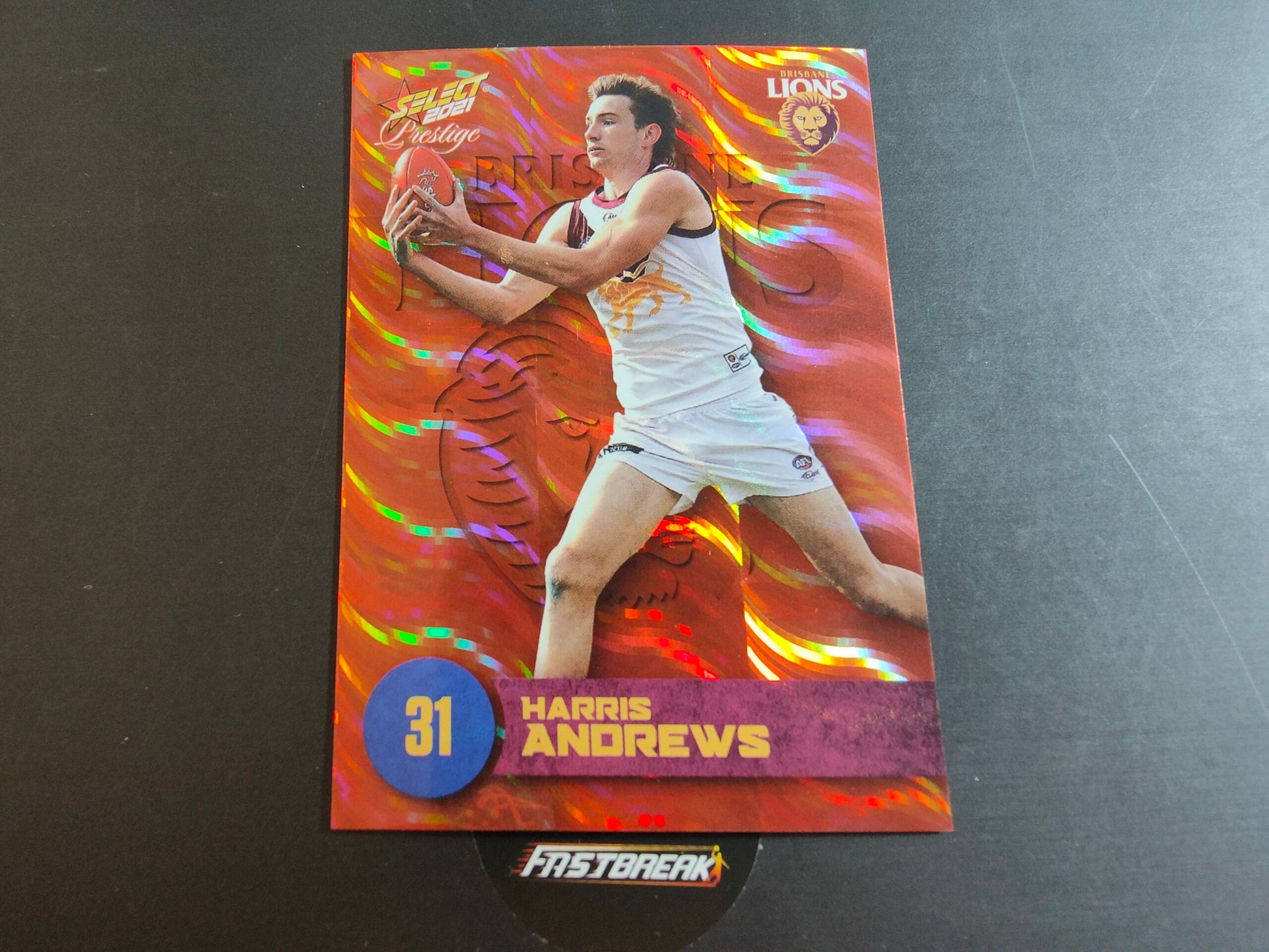 Harris Anders - Brisbane - 2021 - Prestige - Orange Parallel - 153/210