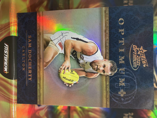 Sam Docherty - Carlton - 2021 - Optimum - Optimum + - 100/115