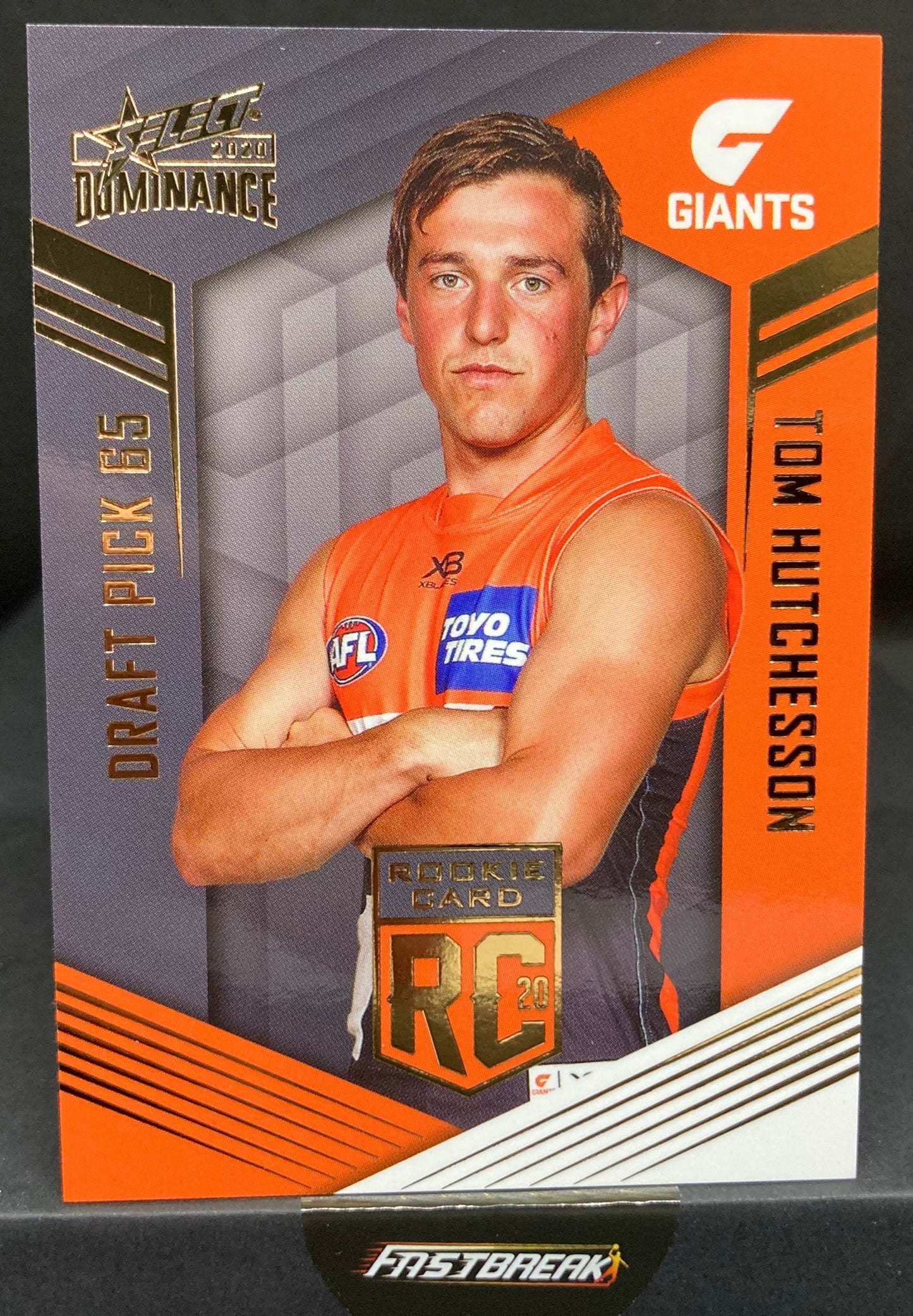 Tom Hutchesson - GWS - 2020 - Dominance - Rookie Card - 200/295