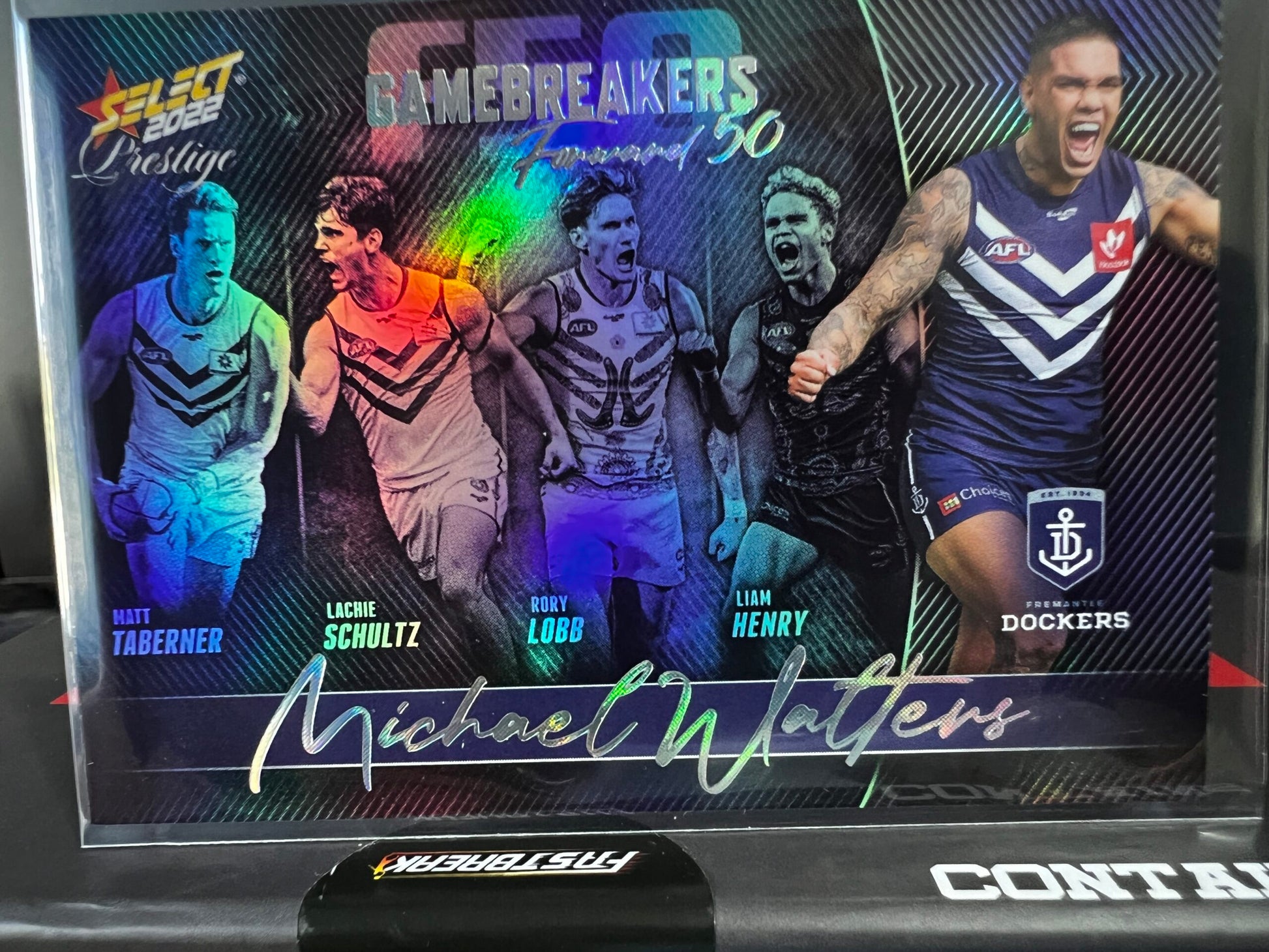 Michael Walters Fremantle 2022 Footy Stars Prestige Gamebreakers 475/750