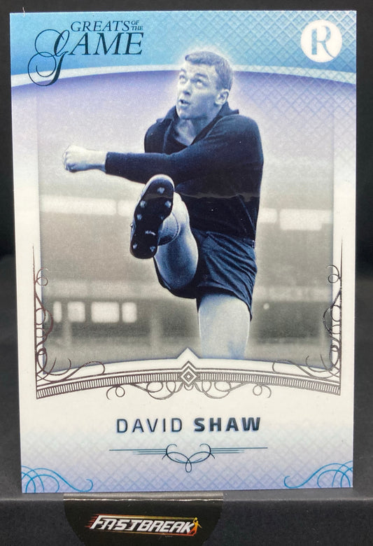 David Shaw - Essendon - 2017 - Greats Of The Game - Base -