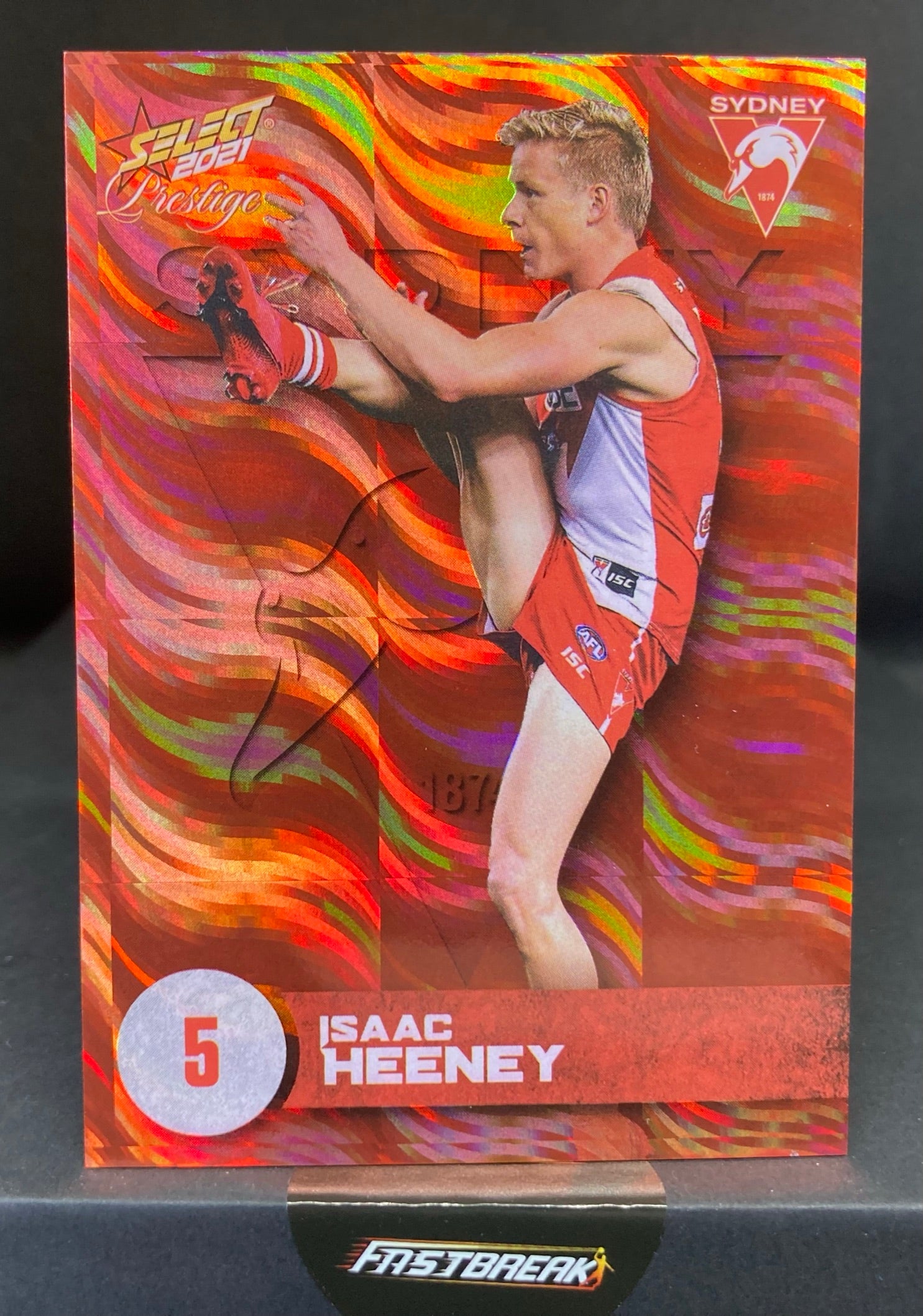 Isaac Heeney - Sydney - 2021 - FS Prestige - Red Paralell - 162/210