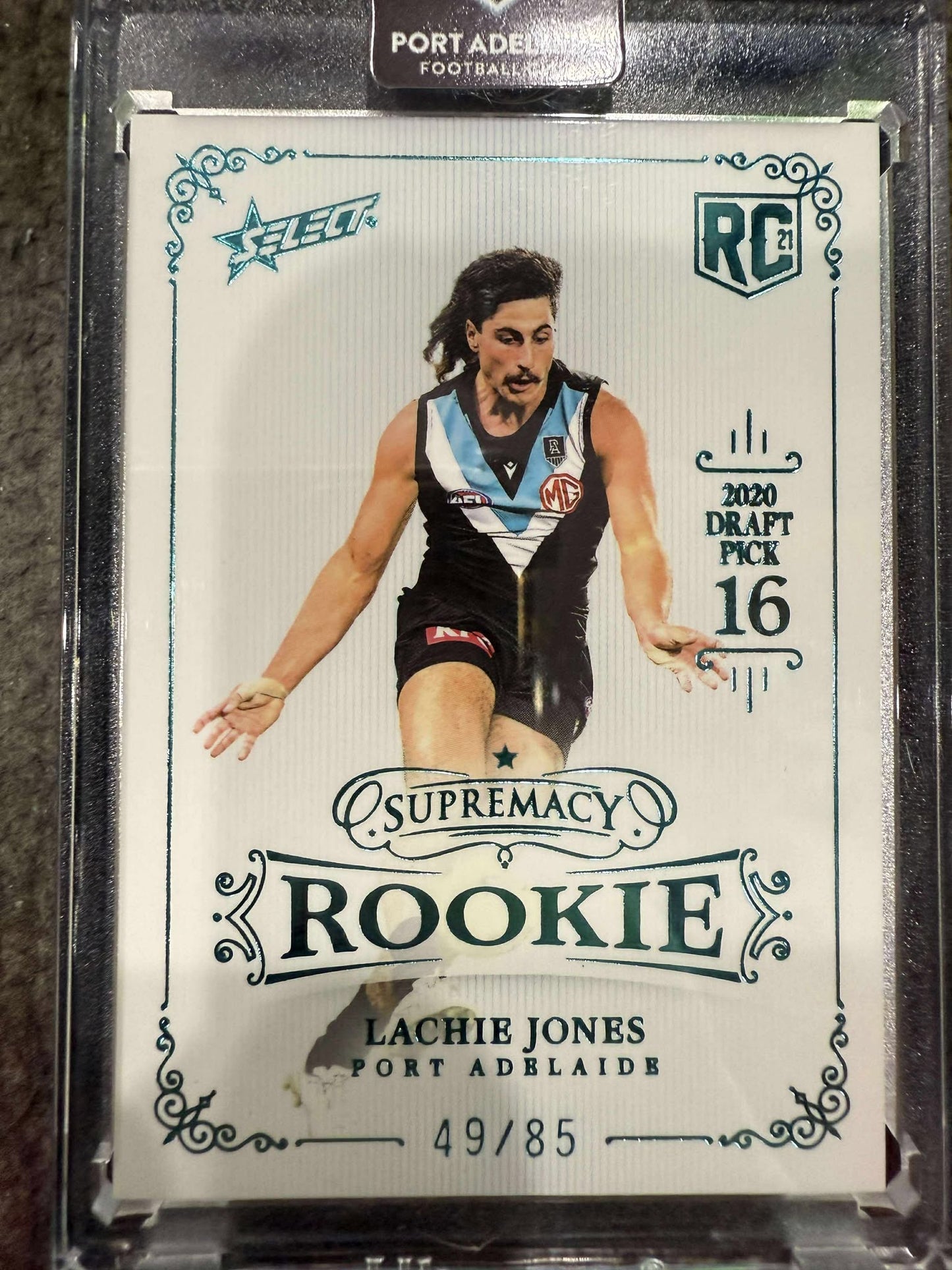 Lachie Jones Port Adelaide 2021 Rookie Supremacy 49/85