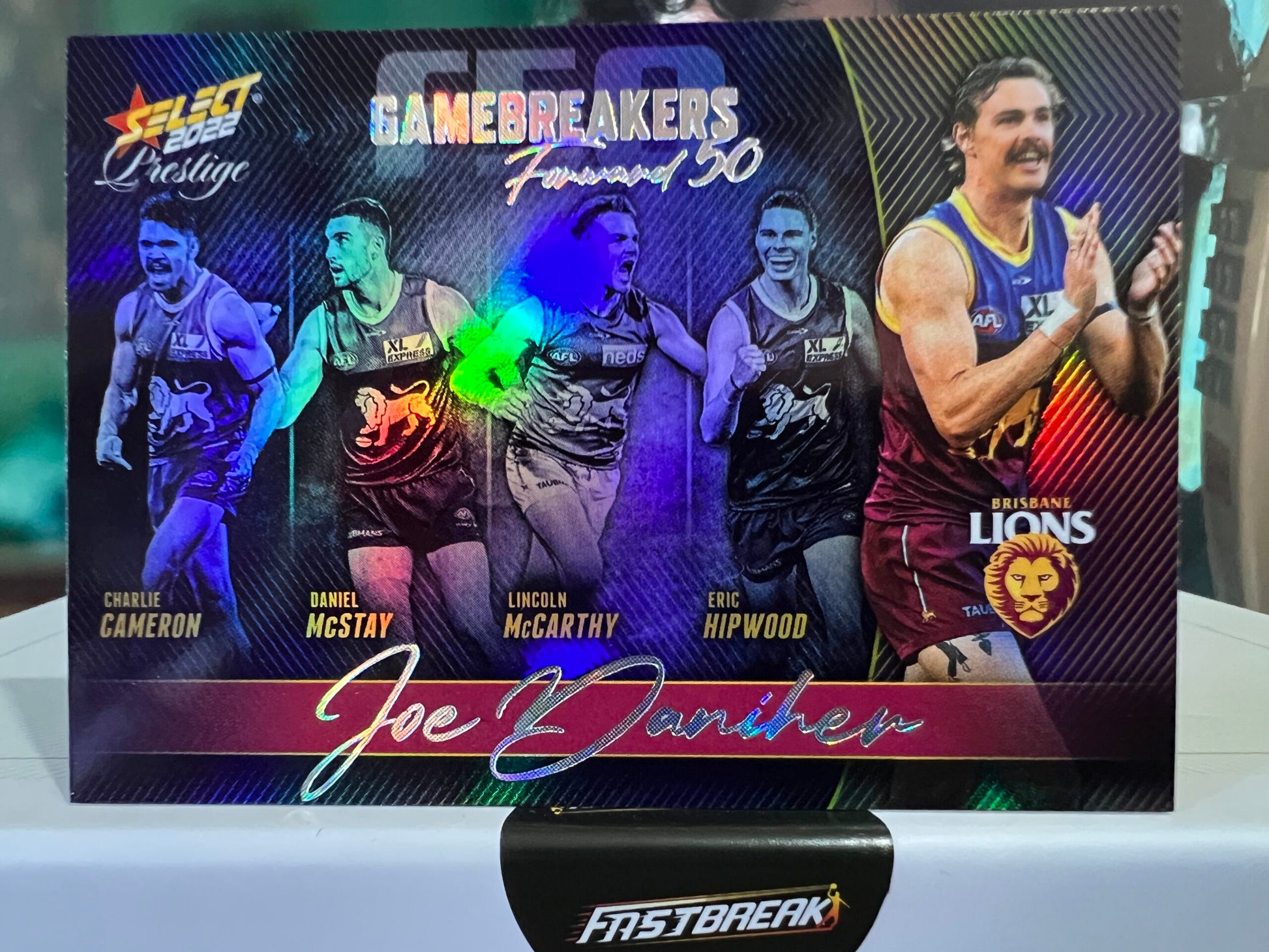 Joe Daniher - Brisbane - 2022 - Prestige - Gamebreakers - 36/750