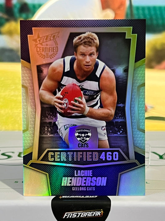 Lachie Henderson - Geelong - 2016 - Certified - 460 Paralell - 354/460