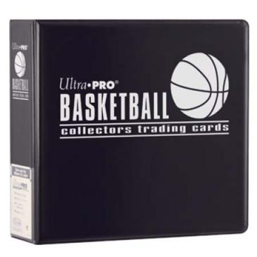 3 Ring Binder Basketball Album / Folder Blue / Black