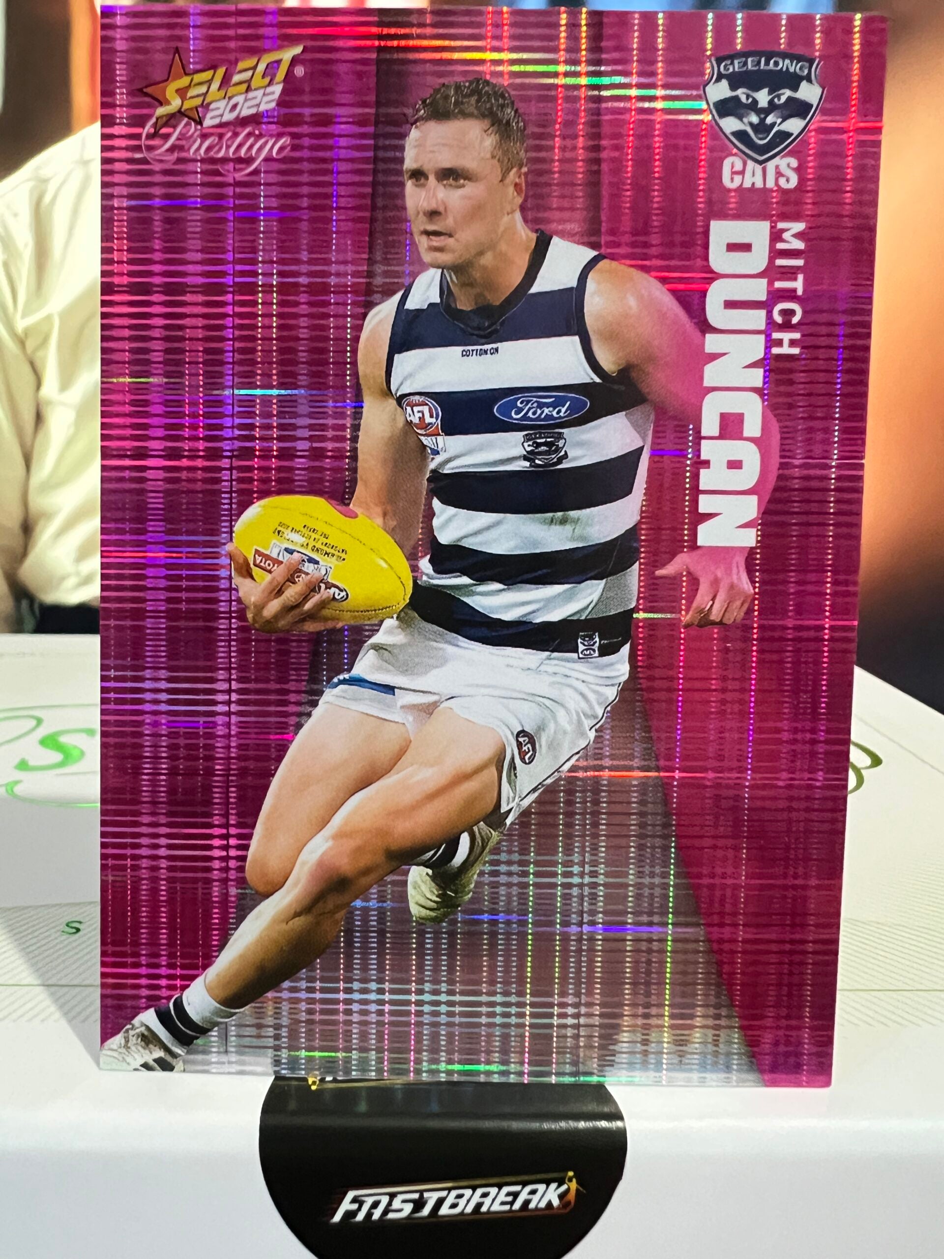 Mitch Duncan - Geelong - 2022 - Prestige - Pink Paralell - 88/325