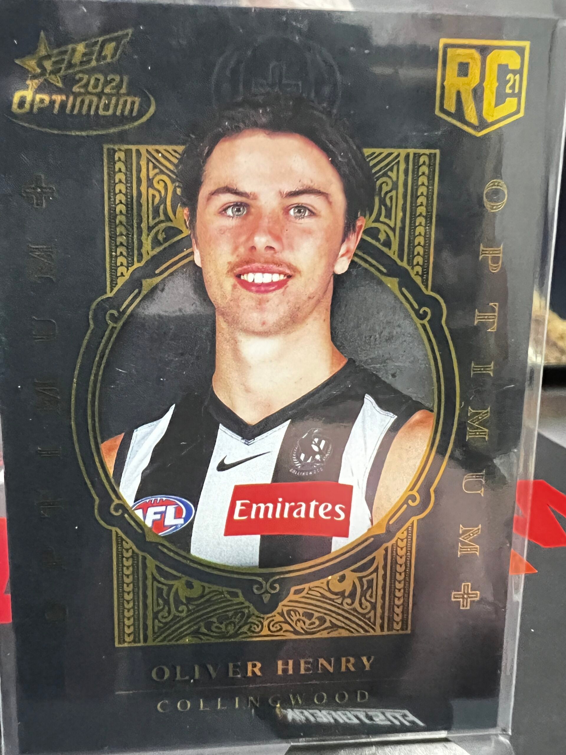 Oliver Henry - Collingwood - 2021 - Optimum - Optimum RC + - 394/455