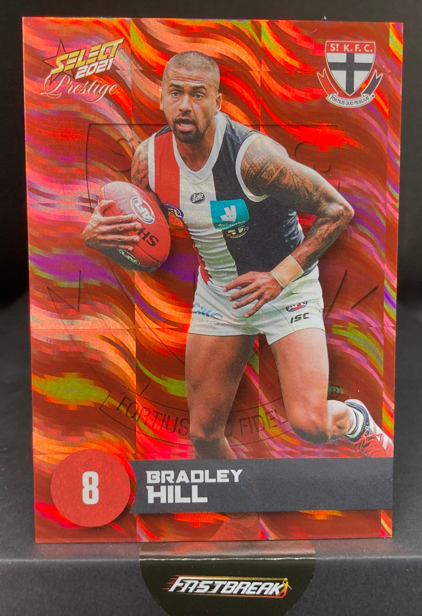 Bradley Hill - St Kilda - 2021 - FS Prestige - Red Paralell - 125/210