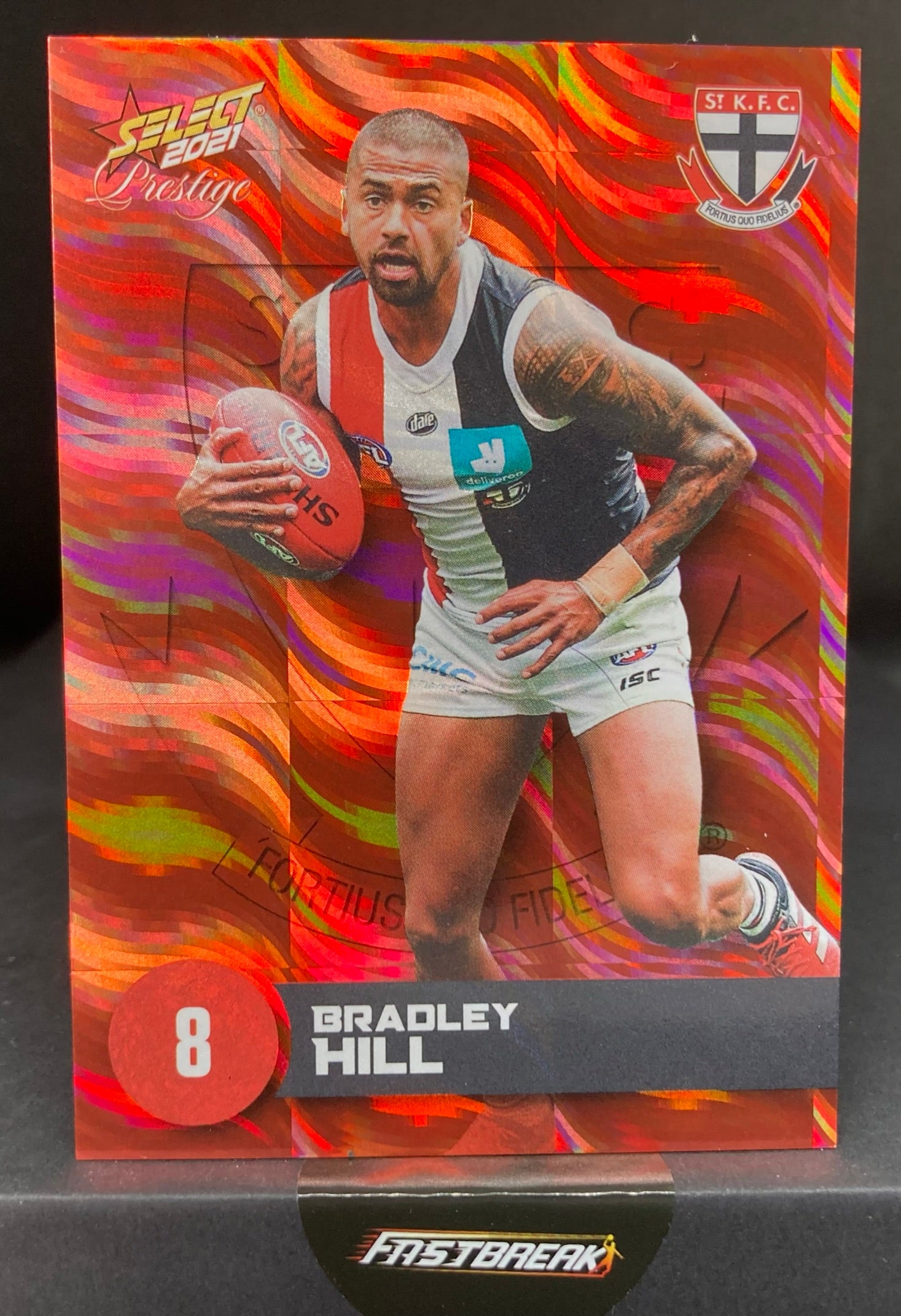 Bradley Hill - St Kilda - 2021 - FS Prestige - Red Paralell - 125/210