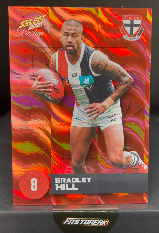 Bradley Hill - St Kilda - 2021 - FS Prestige - Red Paralell - 125/210