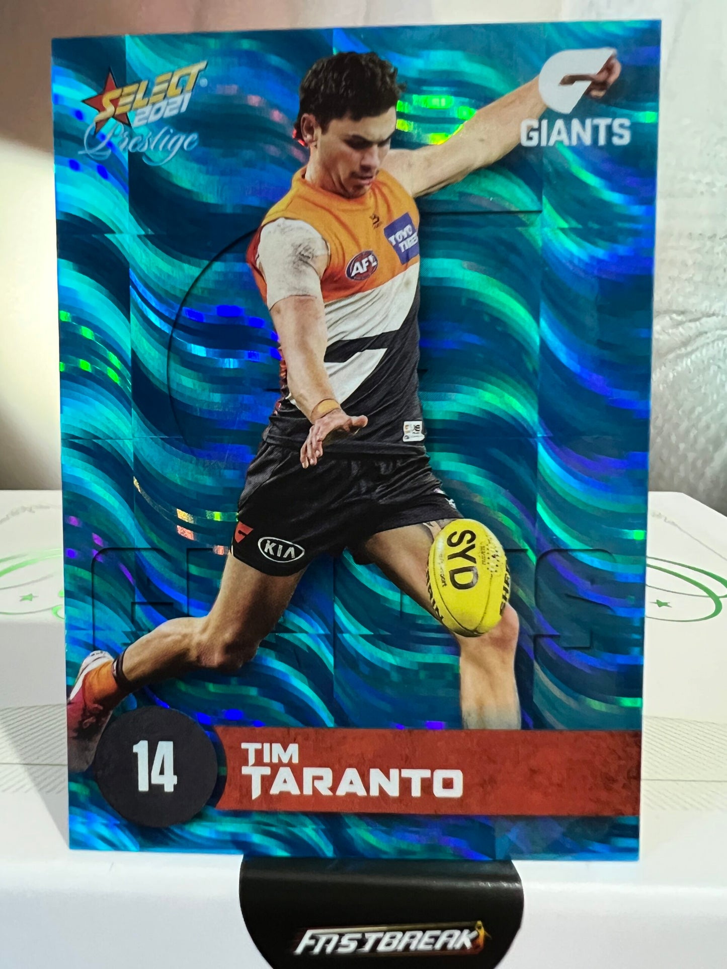 Tim Toranto - GWS - 2021 - Prestige - Blue Paralell - 54/125