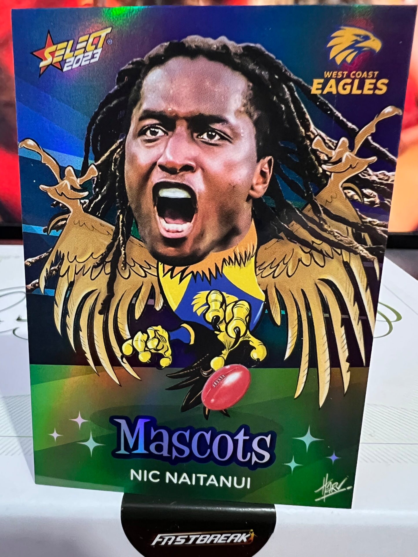 Nic Naitanui - West Coast - 2023 - Footy Stars - Mascots -