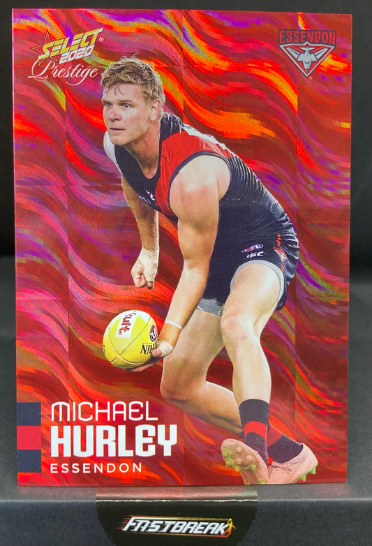 Michael Hurley - Essendon - 2020 - FS Prestige - Red Paralell - 79/170