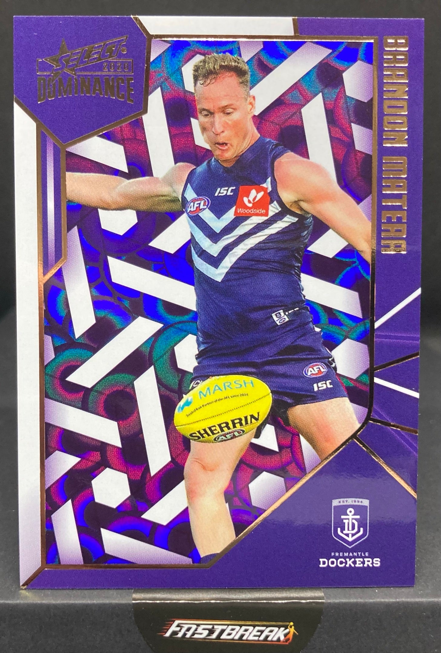 Brandon Matera - Fremantle - 2020 - Dominance - Holofoil - 307/350