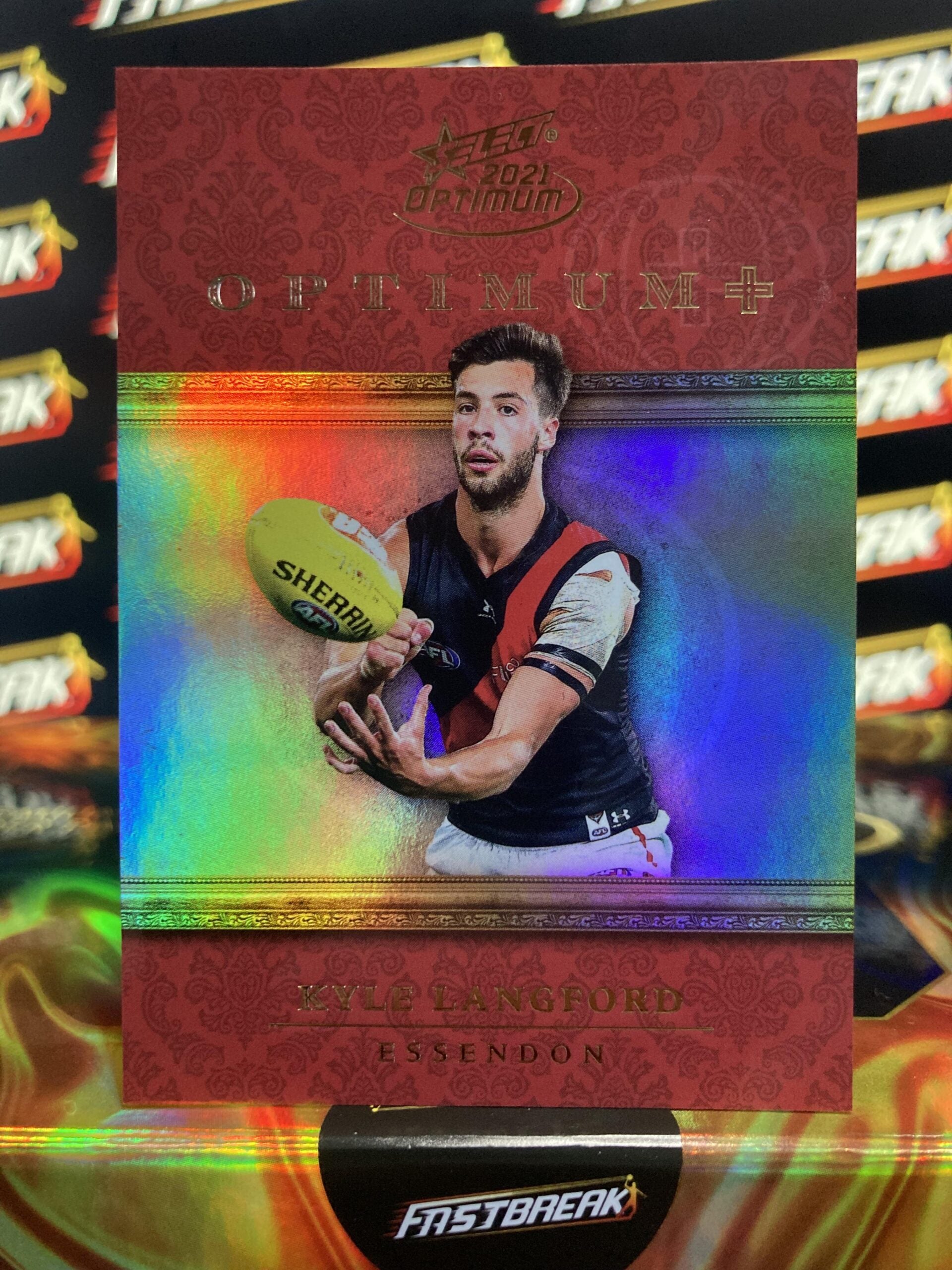 Kyle Langford - Essendon - 2021 - Optimum - Optimum + Paralell - 83/115