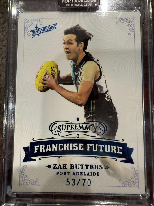 Zak Butters Port Adelaide 2021 Supremacy Franchise Future 53/70