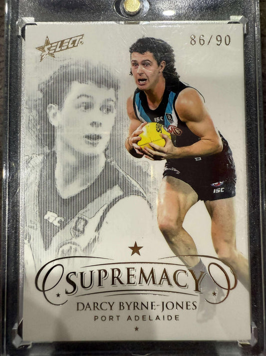 Darcy Byrne-Jones Port Adelaide 2021 Supremacy Gold Base 86/90