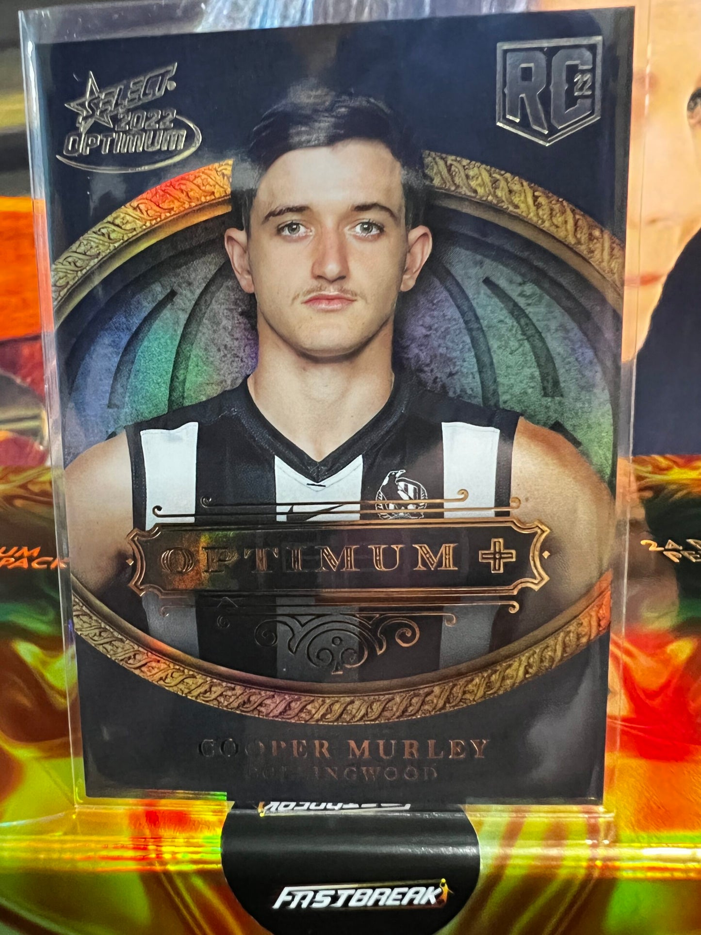 Cooper Murley Collingwood 2022 Optimum Optimum Plus Parallel Rookie RC 90/115