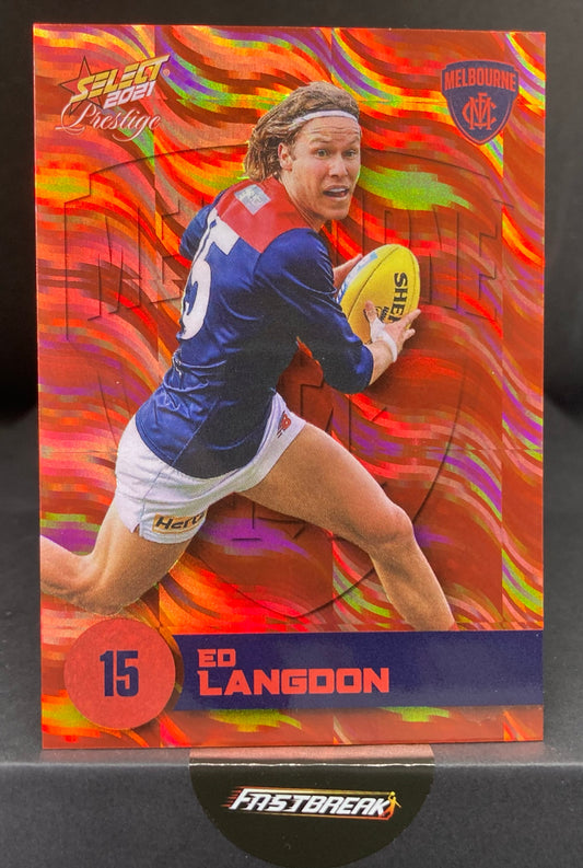 Ed Langdon - Melbourne - 2021 - FS Prestige - Red Paralell - 62/210