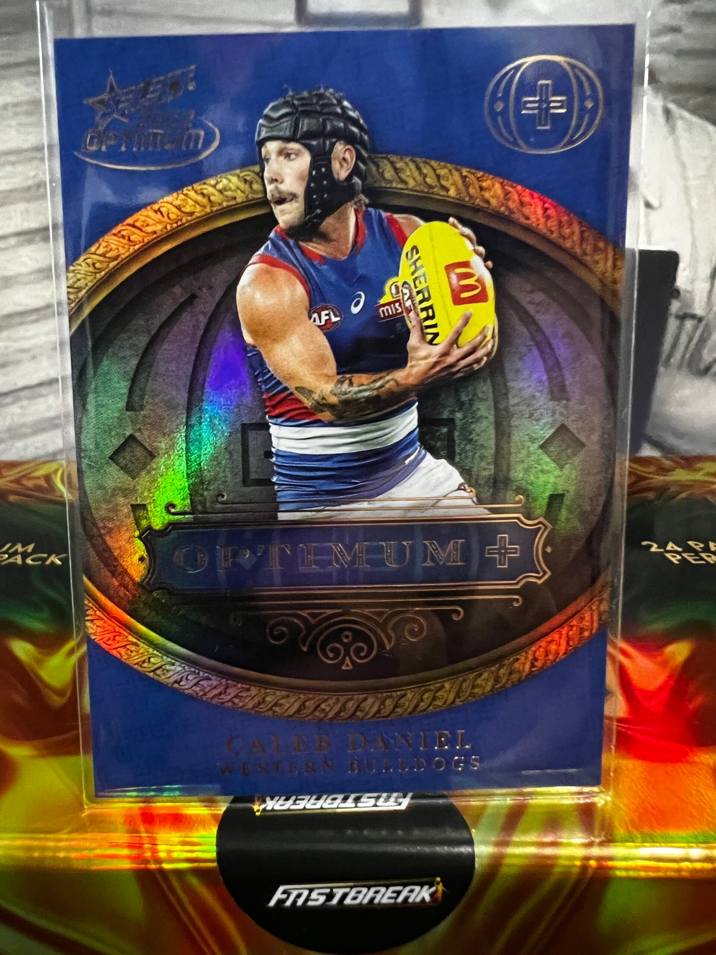 Caleb Daniel Western Bulldogs 2022 Optimum Optimum Plus Parallel 78/115