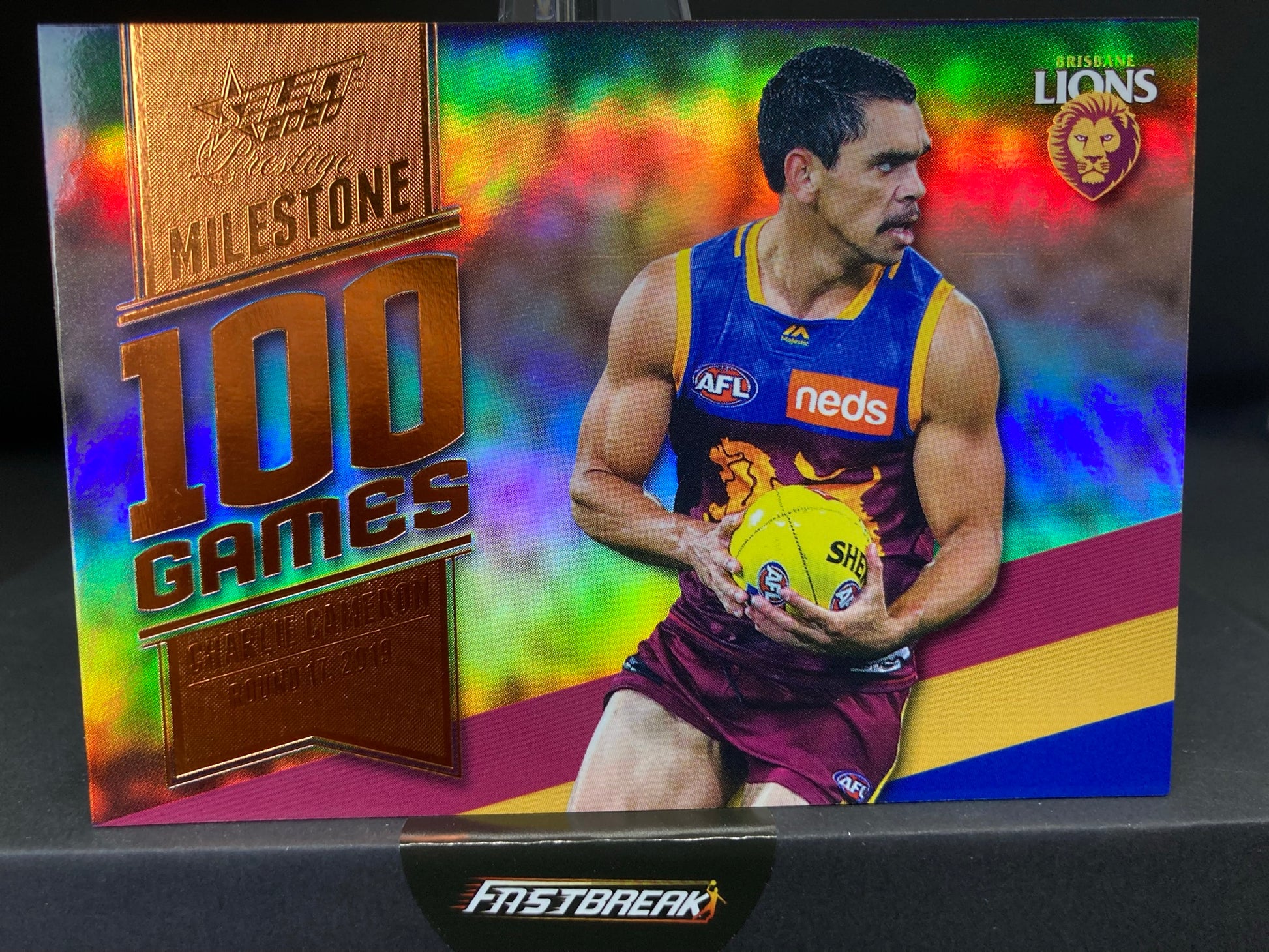 Charlie Cameron - Brisbane - 2020 - FS Prestige - Milestone Games - 17/200
