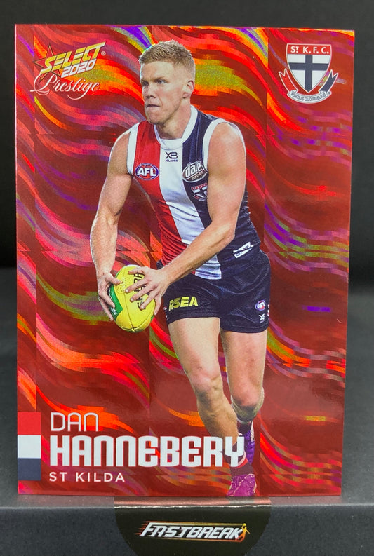 Dan Hannebery - St Kilda - 2020 - FS Prestige - Red Paralell -